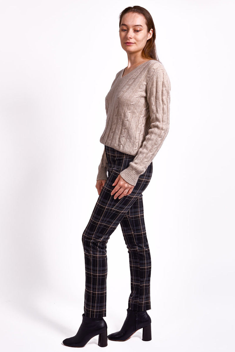 Pantalon LIZE Milano - Carreaux noir