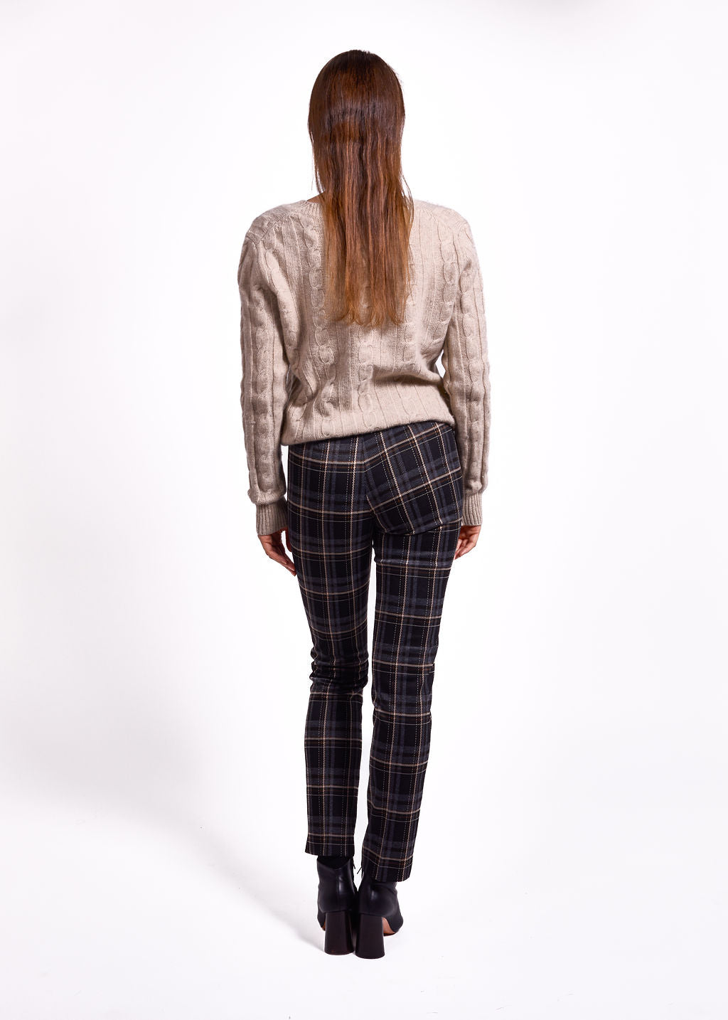 Pantalon LIZE Milano - Carreaux noir