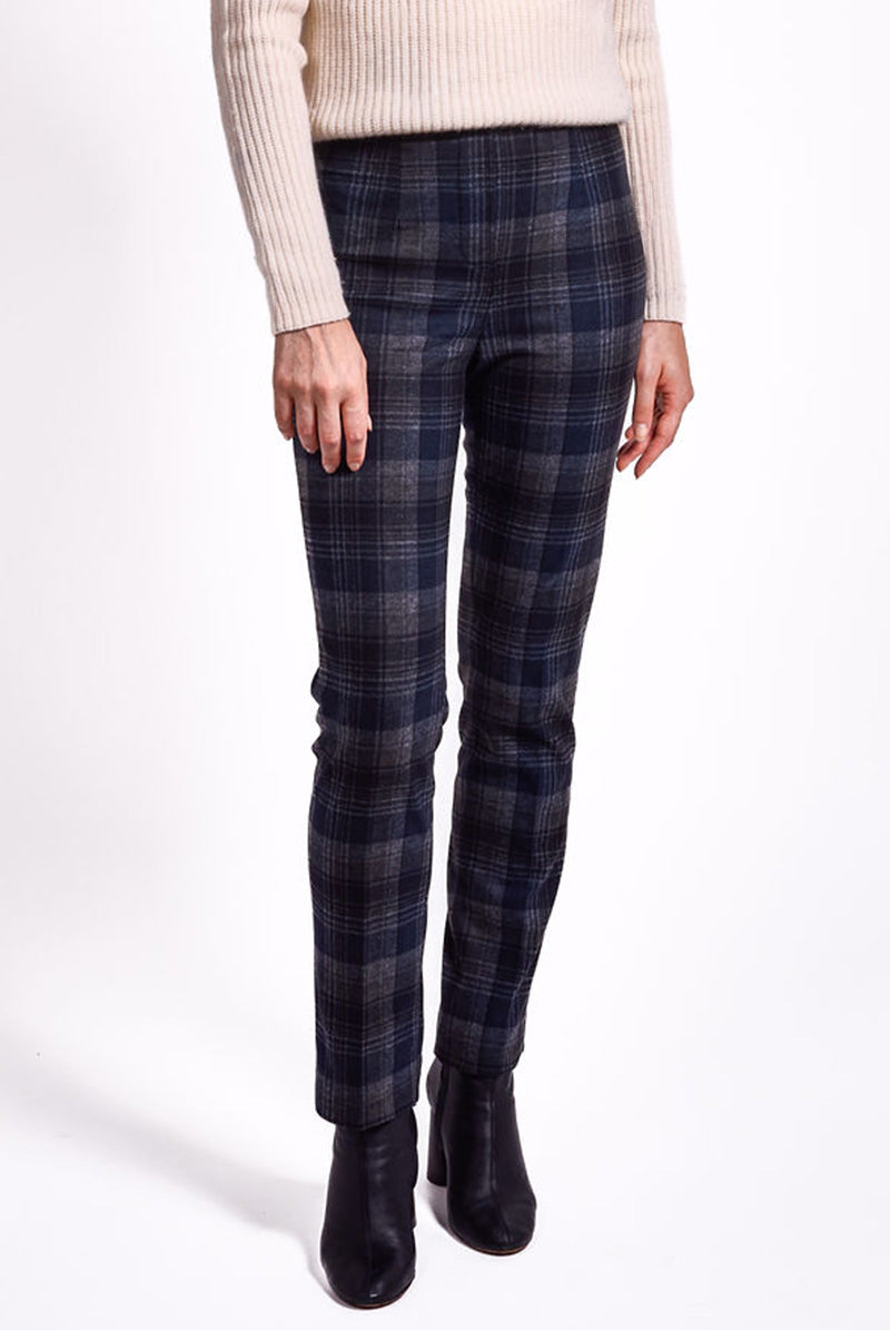 Pantalon LIZE Milano - Carreaux bleu