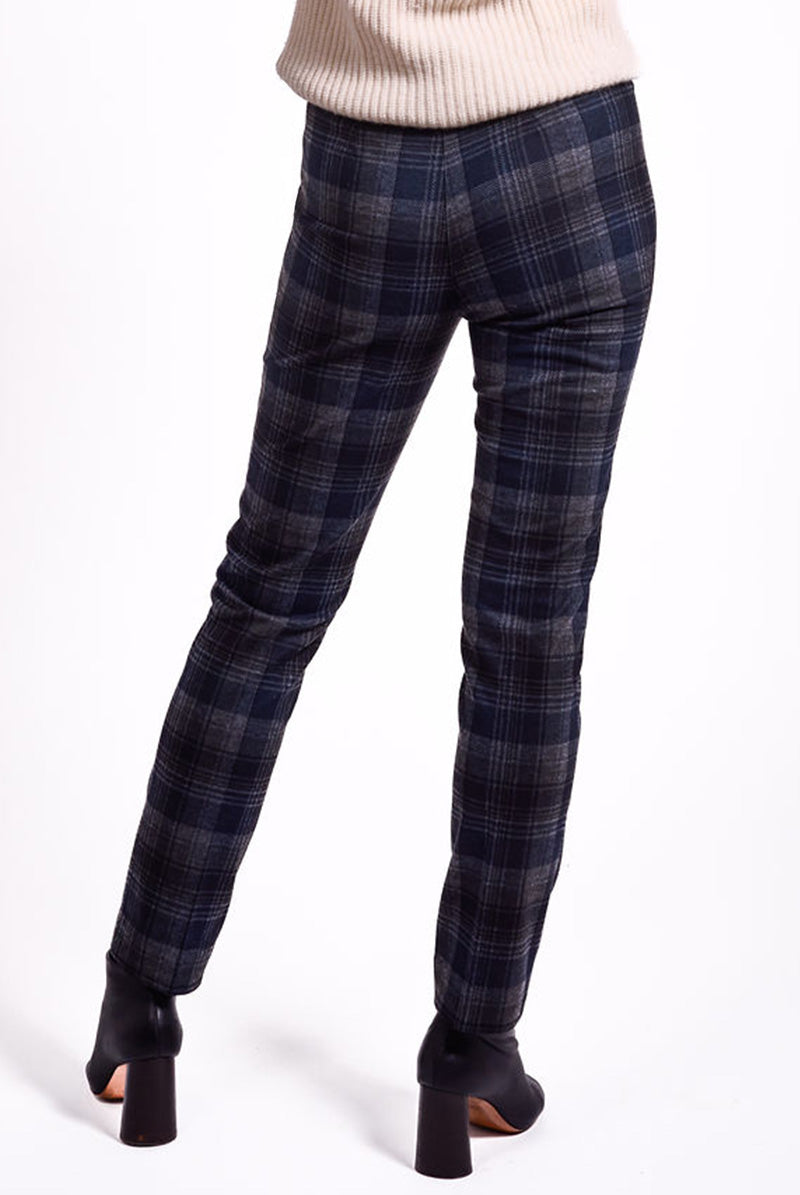 Pantalon LIZE Milano - Carreaux bleu