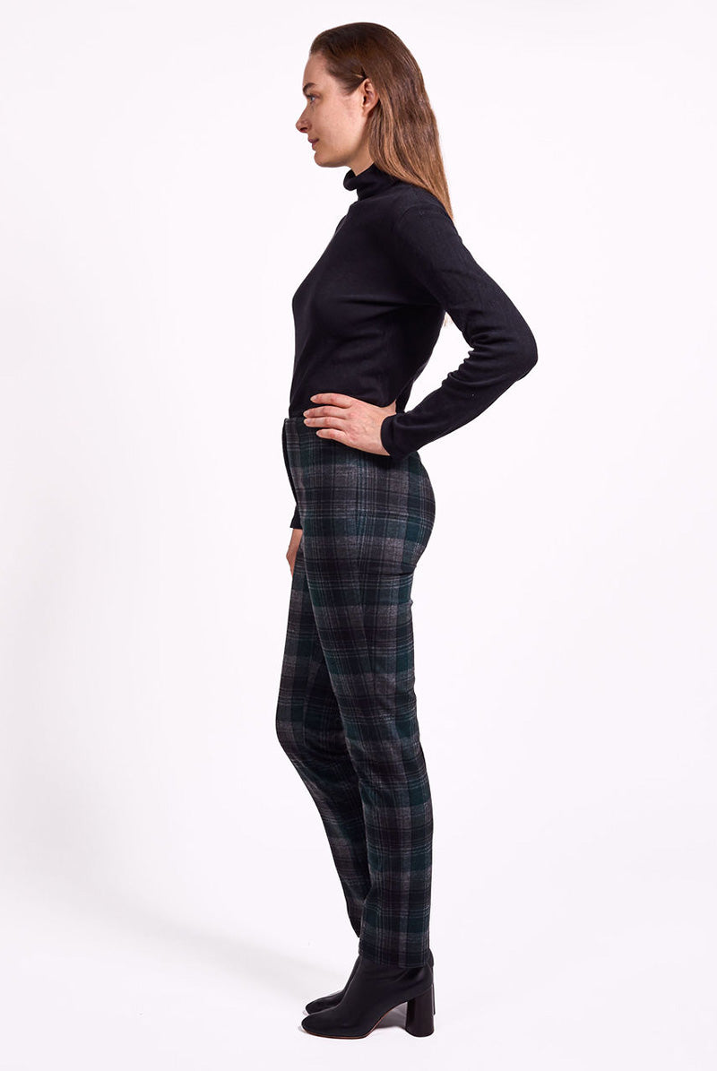Pantalon LIZE Milano - Carreaux vert
