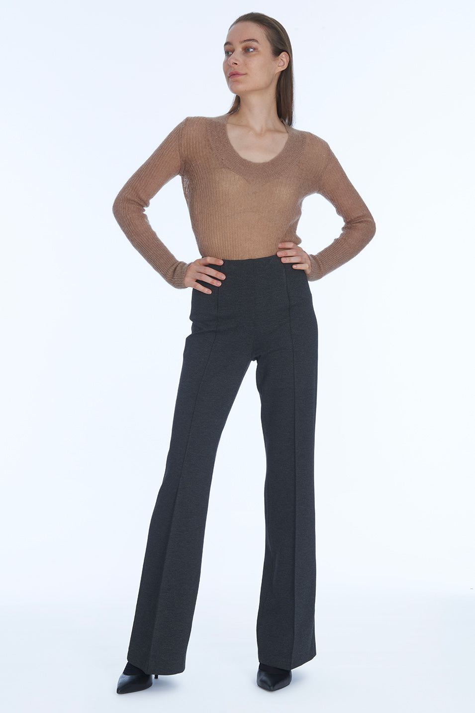 Pantalon ALF Milano - Gris Anthracite