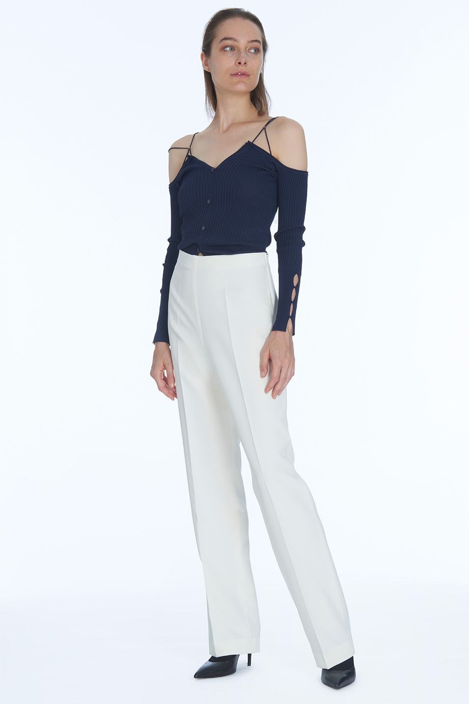 Pantalon ARCHA Twist - Ecru