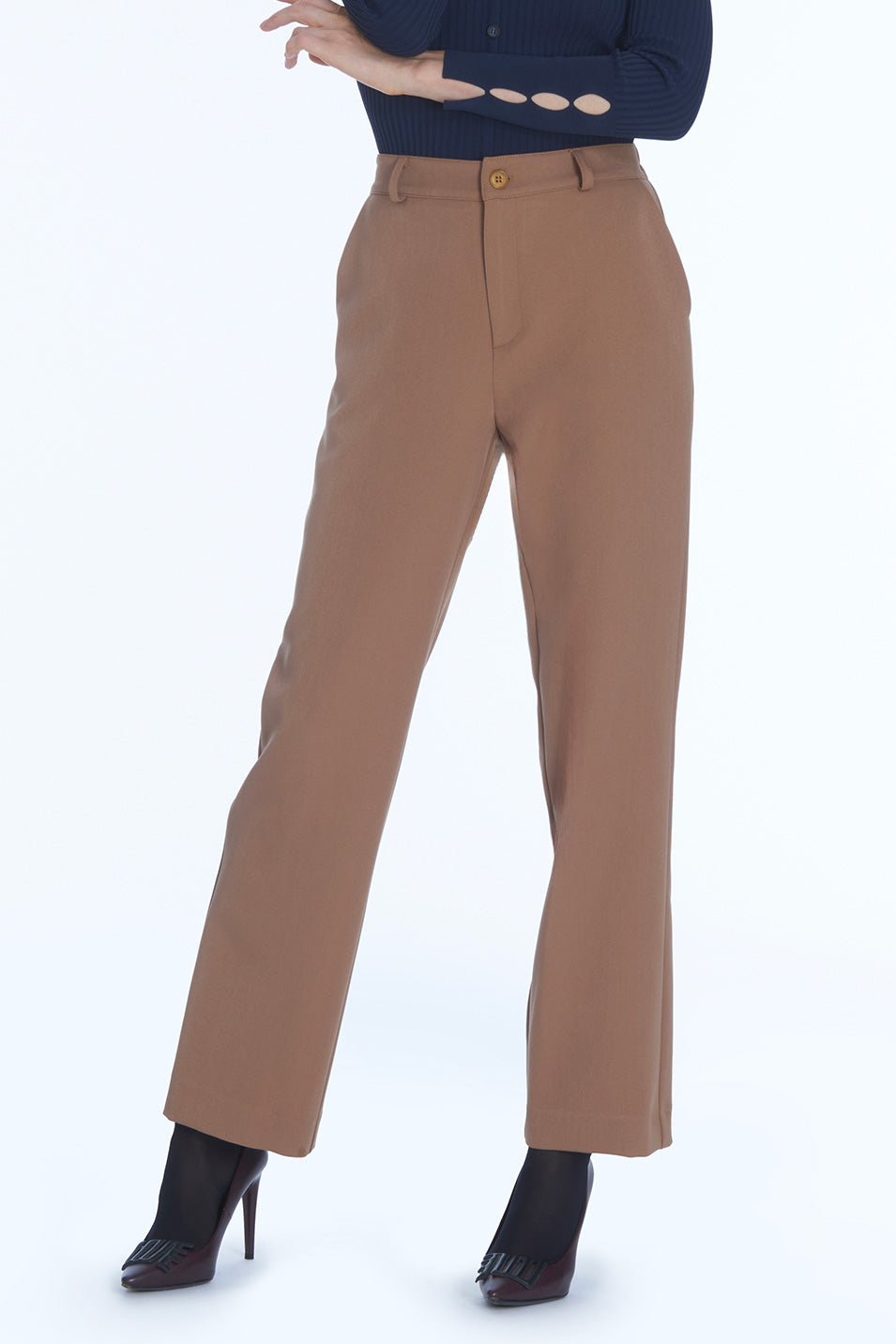 Pantalon CITY - Camel