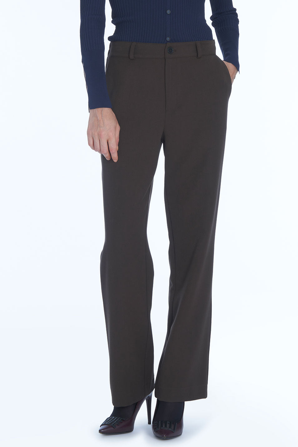 Pantalon CITY - Chocolat