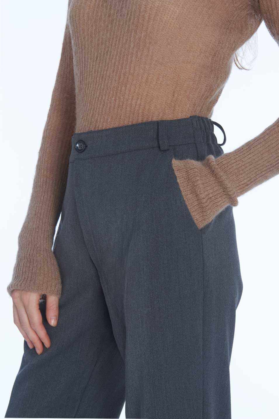 Pantalon CITY - Gris Anthracite