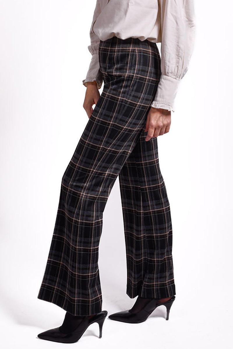 Pantalon ALF Milano - Carreaux noir