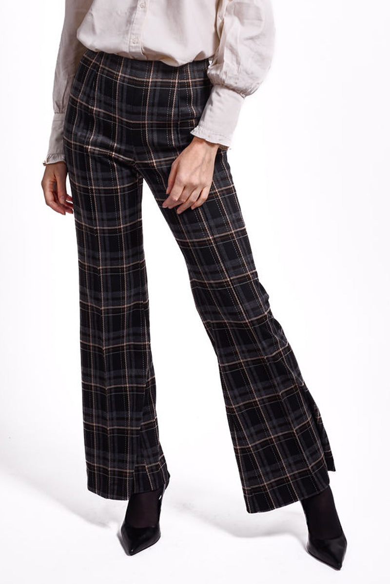 Pantalon ALF Milano - Carreaux noir