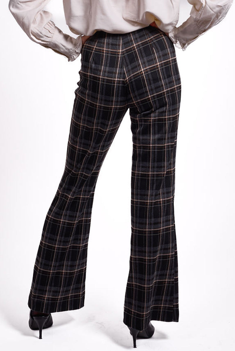 Pantalon ALF Milano - Carreaux noir