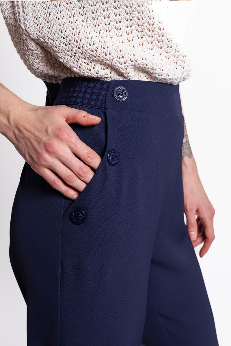 Pantalon L'AMIRALE - Marine