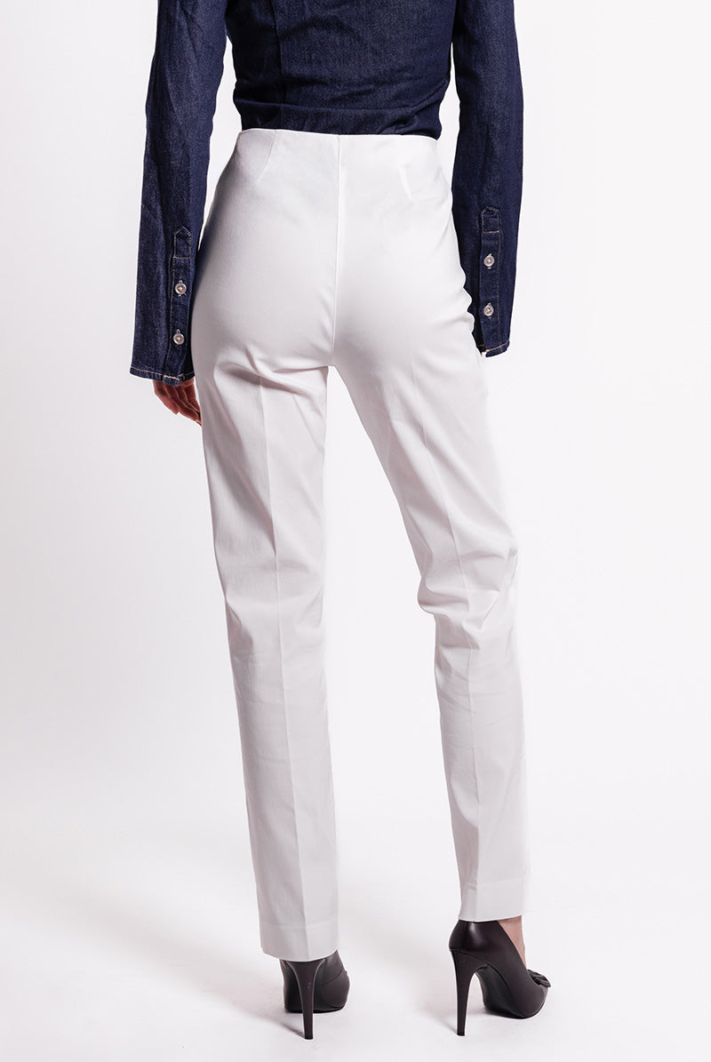 Pantalon LIZE Bengaline - Blanc