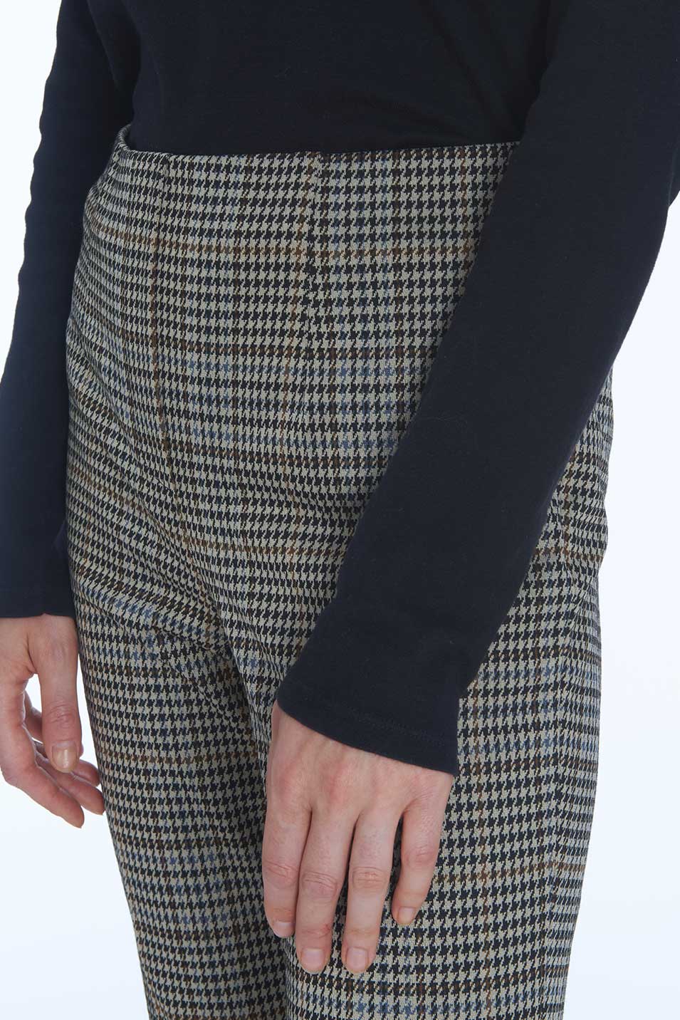 Pantalon LIZE Milano Jacquard - Pied de poule