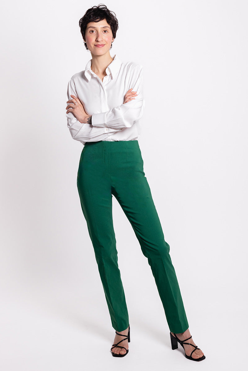Pantalon LIZE Bengaline - Vert