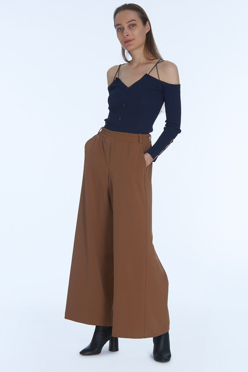Jupe culotte VINCENNES - Camel